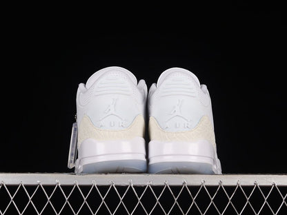 AIR JORDAN 3 RETRO PURE MONEY BLANC/BLANC-BLANC