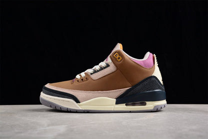 AIR JORDAN 3 RETRO SE ARCHAEO MARRON/GRIS FUMÉ FONCÉ/PIERRE FOSSILE