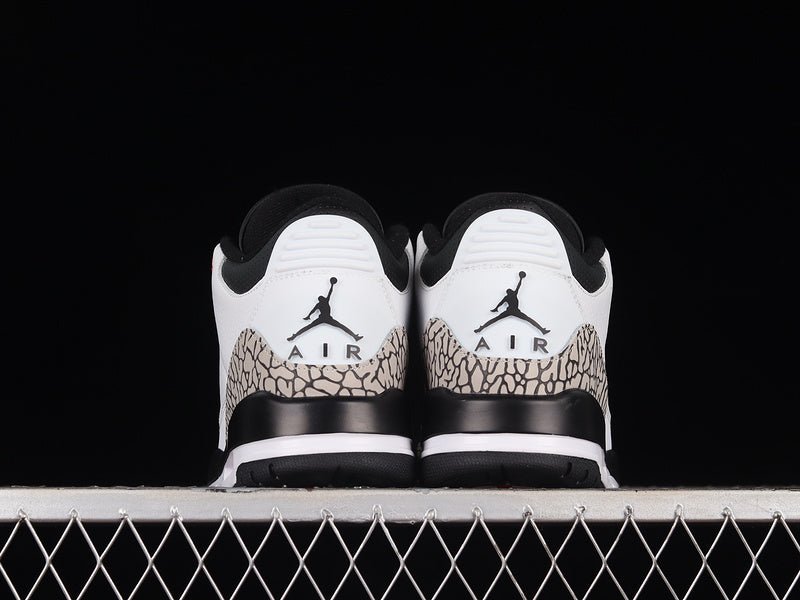 AIR JORDAN 3 RETRO BLANC/NOIR-GRIS CMNT-INFRRD 23