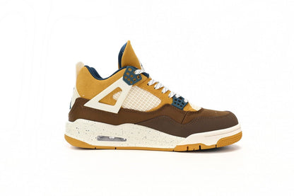 Air Jordan 4 Cacao Wow Marron Blanc