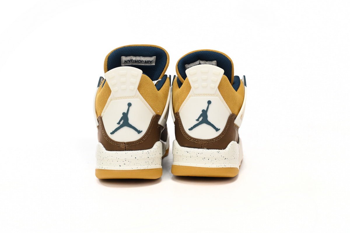 Air Jordan 4 Cacao Wow Marron Blanc