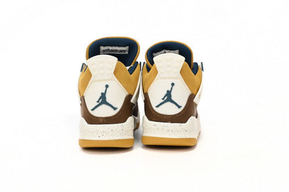 Air Jordan 4 Cacao Wow Marron Blanc