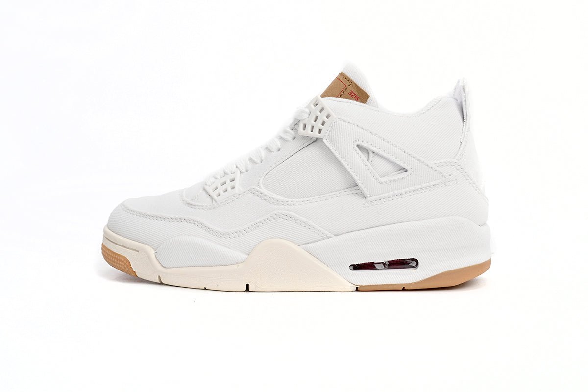 Air Jordan 4 Levi's Blanc