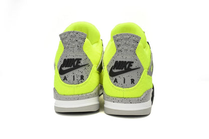 Air Jordan 4 Plush Jaune Fluorescent