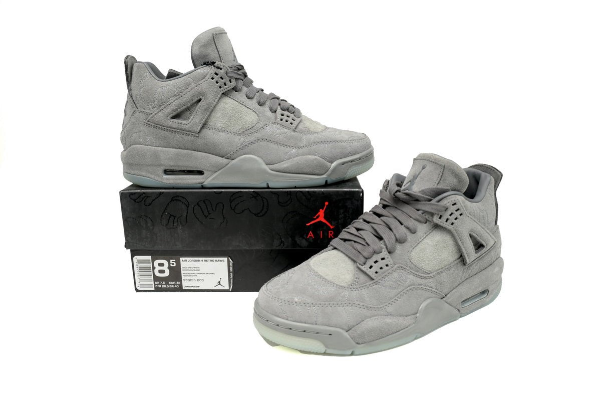 Air Jordan 4 Retro KAWS Gris