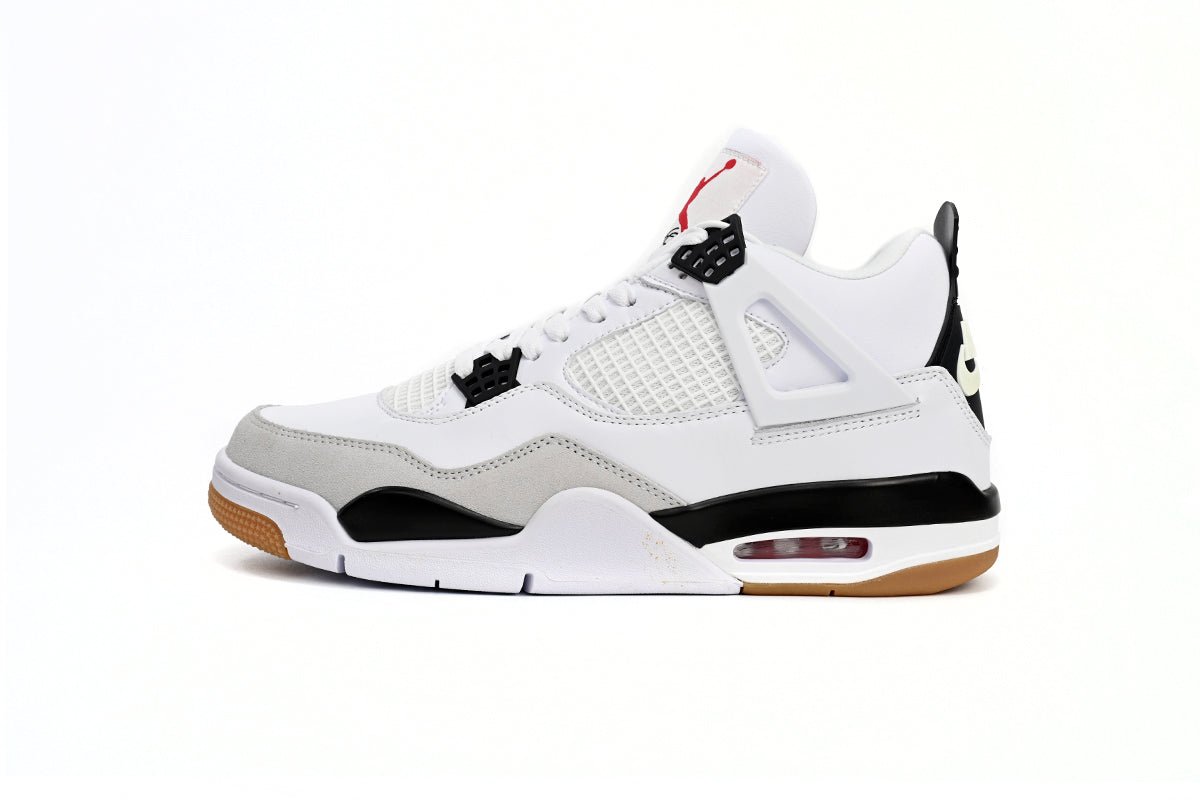 Air Jordan 4 Blanc Noir