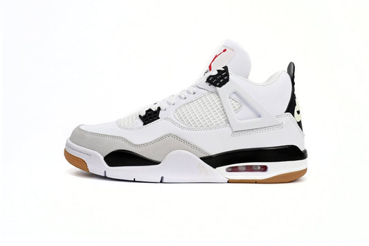 Air Jordan 4 Blanc Noir