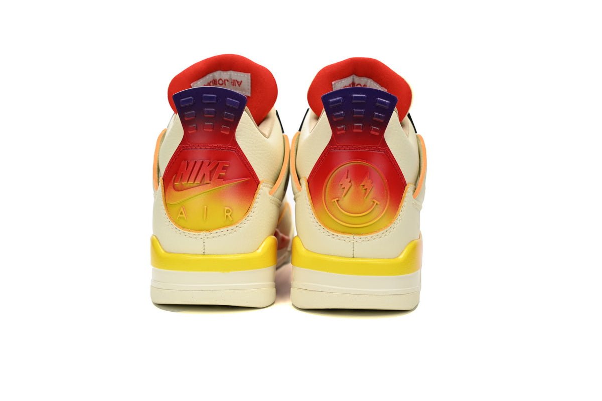 Air Jordan 4 Blanc Bleu Rouge