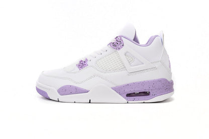Air Jordan 4 Blanc Violet