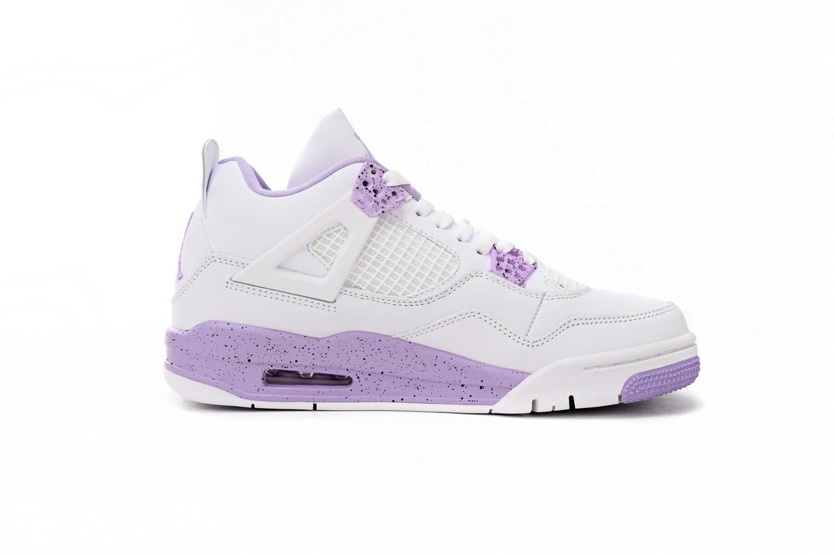 Air Jordan 4 Blanc Violet