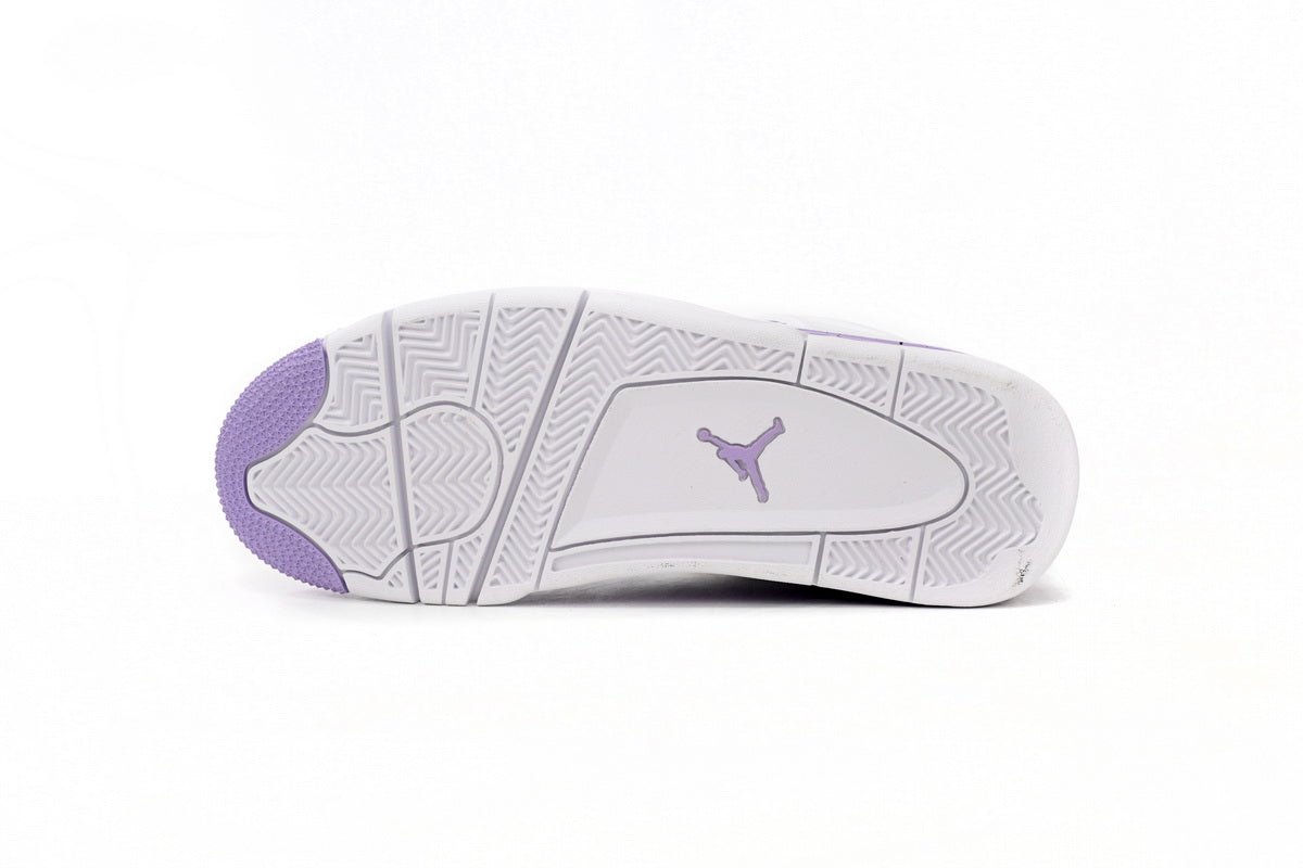 Air Jordan 4 Blanc Violet