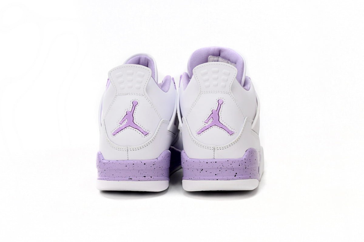 Air Jordan 4 Blanc Violet