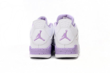 Air Jordan 4 Blanc Violet
