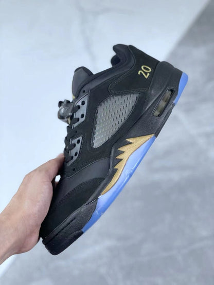 Air Jordan 5 Low "Noir Métallisé" 