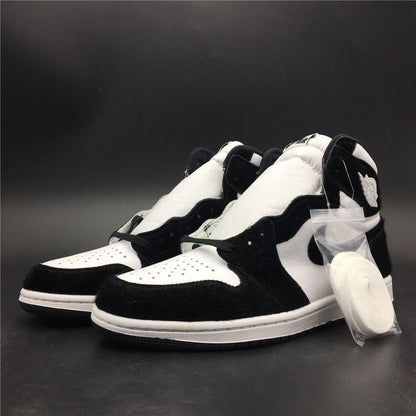 JORDAN 1 HIGH x PANDA NOIR/BLANC 