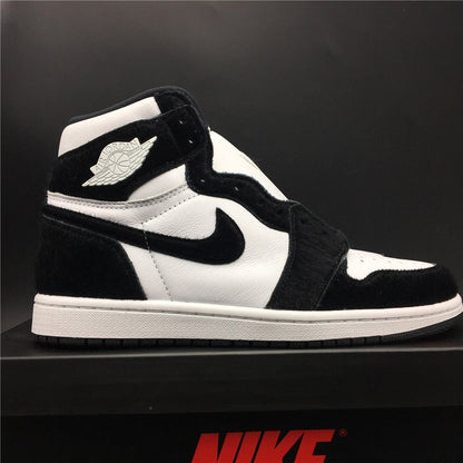JORDAN 1 HIGH x PANDA NOIR/BLANC 