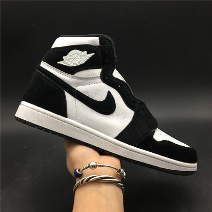 JORDAN 1 HIGH x PANDA NOIR/BLANC 
