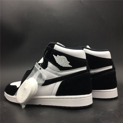 JORDAN 1 HIGH x PANDA NOIR/BLANC 