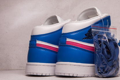 JORDAN 1 MID x HYPER ROYAL HYPER VIOLET 