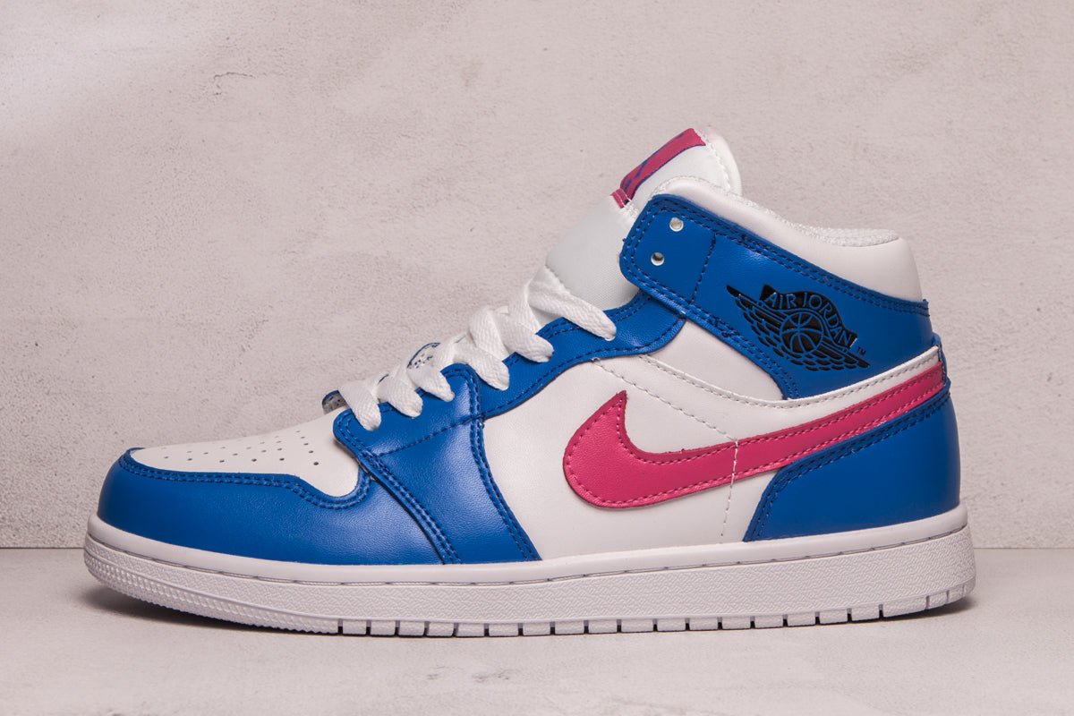 JORDAN 1 MID x HYPER ROYAL HYPER VIOLET 