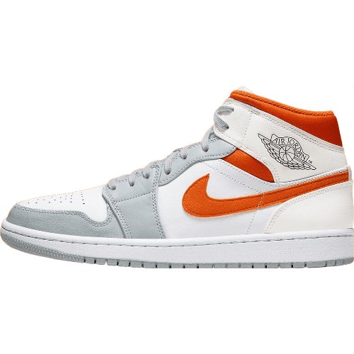 JORDAN 1 MID x STARFISH PURE PLATINUM 