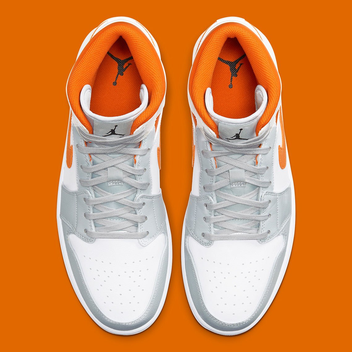 JORDAN 1 MID x STARFISH PURE PLATINUM 