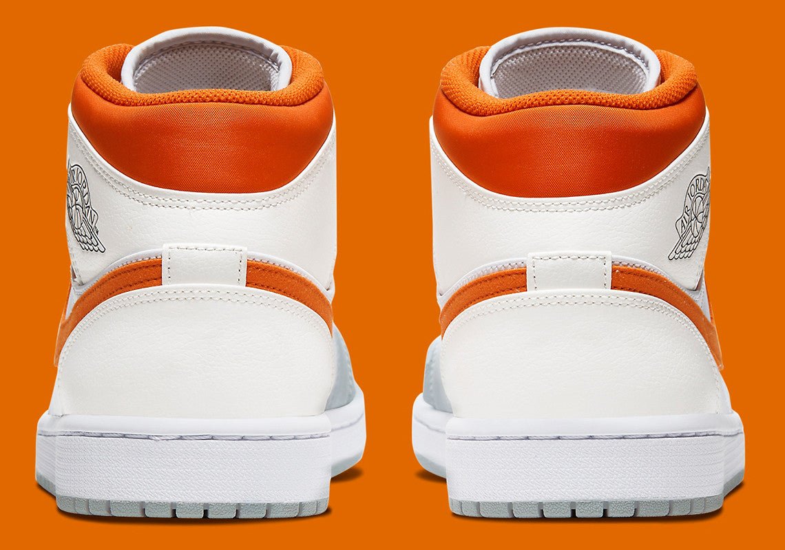 JORDAN 1 MID x STARFISH PURE PLATINUM 