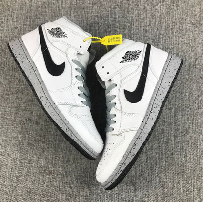 JORDAN 1 MID x CIMENT BLANC 