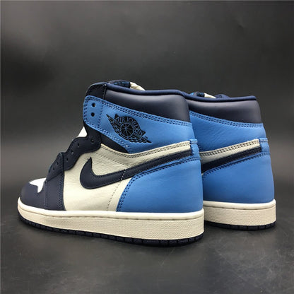 JORDAN 1 RETRO HIGH x OBSIDIAN UNC 