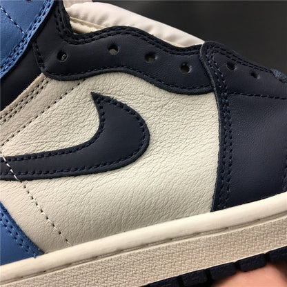 JORDAN 1 RETRO HIGH x OBSIDIAN UNC 