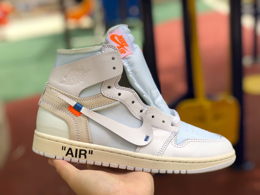 JORDAN 1 RETRO HIGH x OFF-WHITE BLANC 