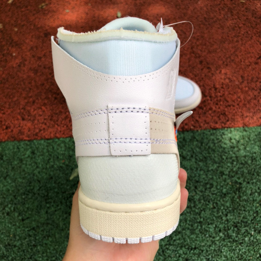 JORDAN 1 RETRO HIGH x OFF-WHITE BLANC 