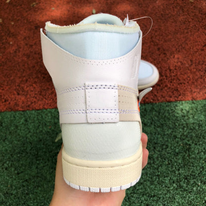 JORDAN 1 RETRO HIGH x OFF-WHITE BLANC 