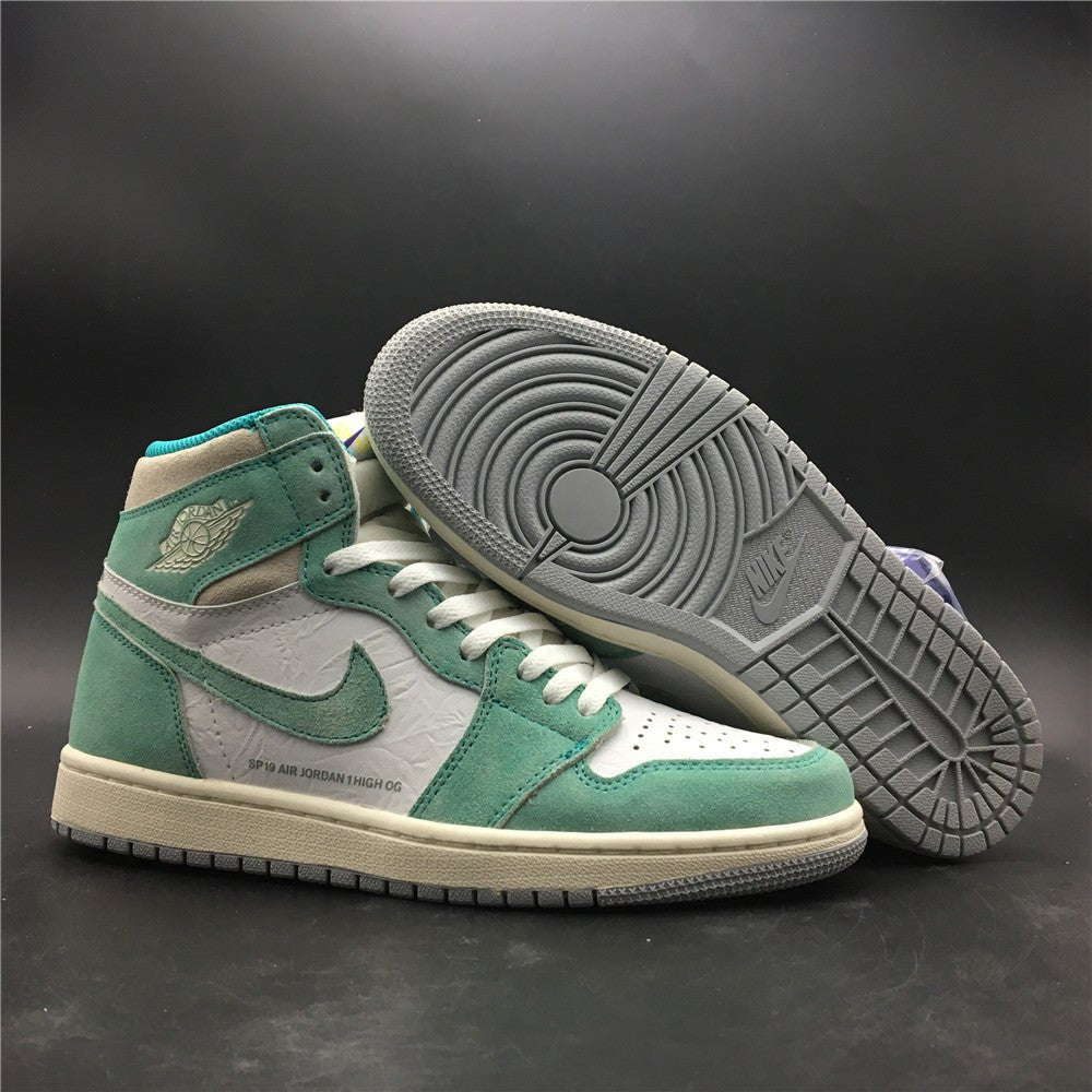 JORDAN 1 RETRO HIGH x TURBO GREEN 