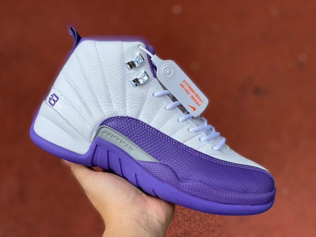 Jordan 12 Retro 'Blanc/Concord'