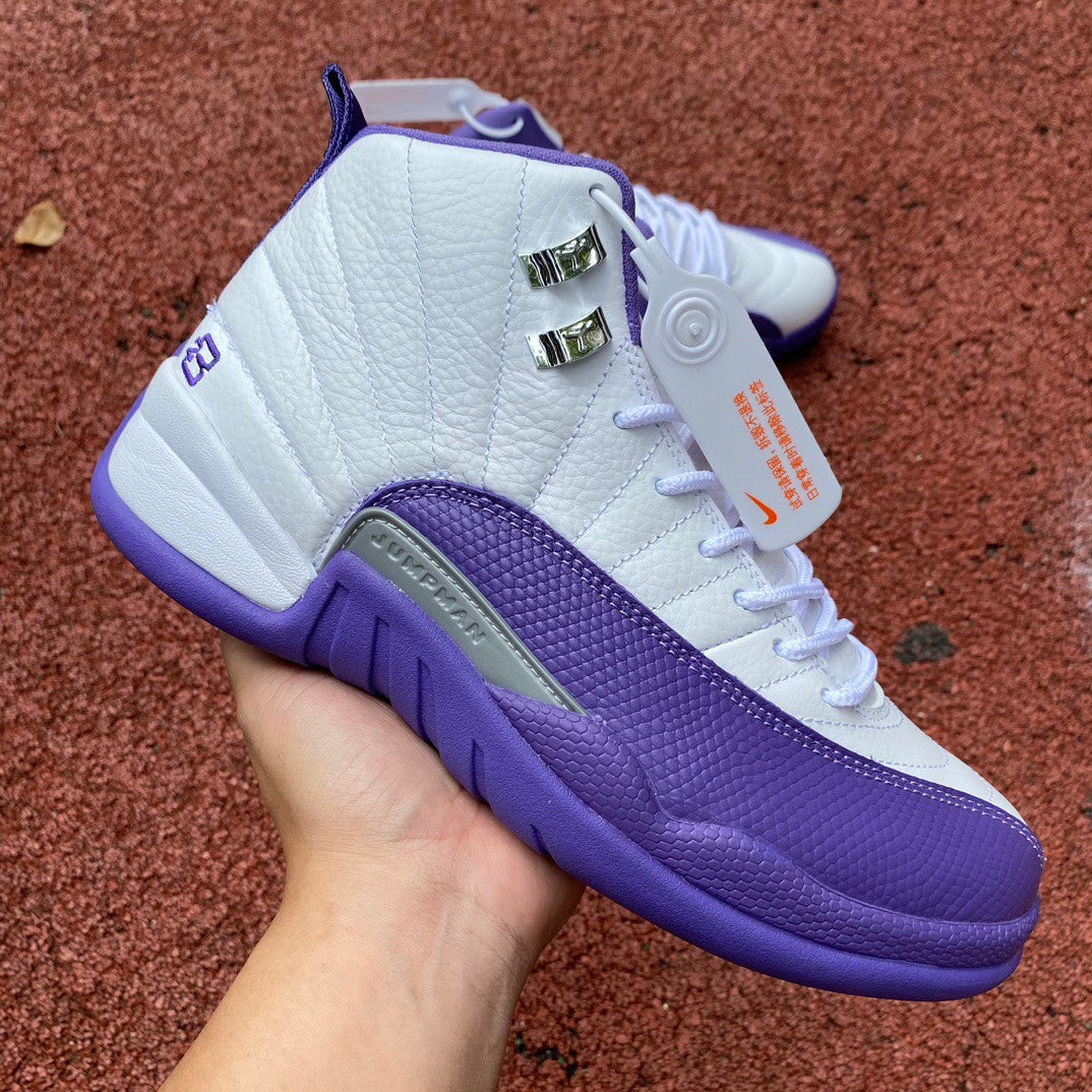 Jordan 12 Retro 'Blanc/Concord'