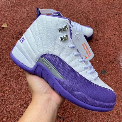 Jordan 12 Retro 'Blanc/Concord'