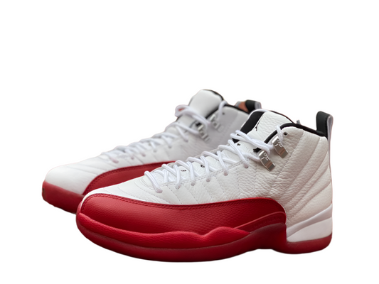 Jordan 12 Retro 'Blanc/Rouge universitaire'