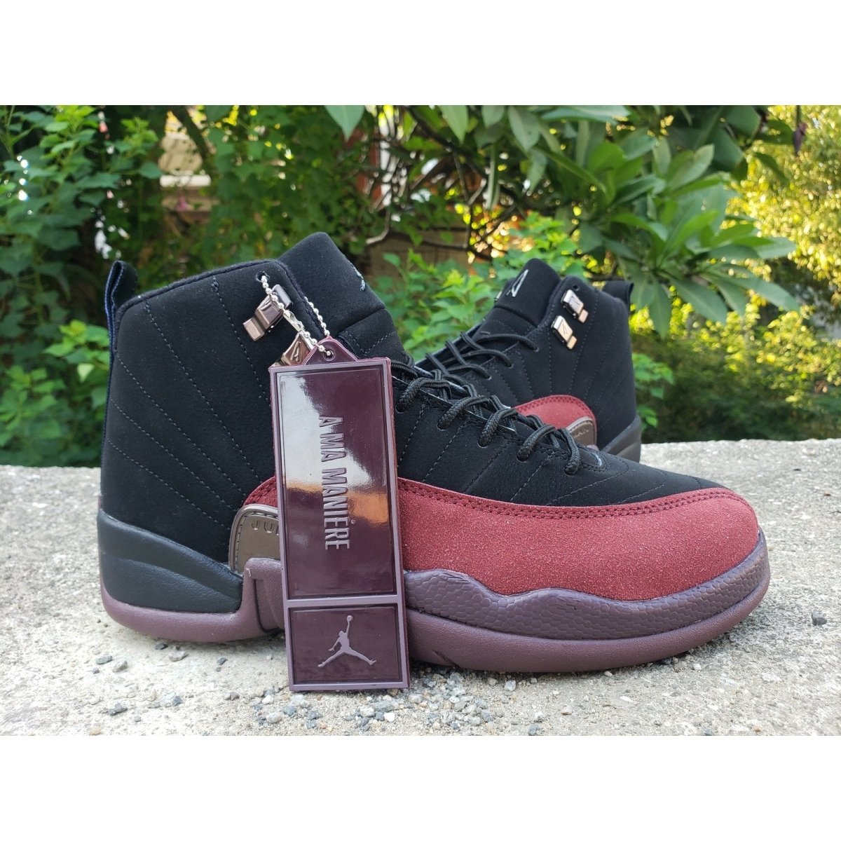 JORDAN 12 RETRO x À MA MAINIERE NOIR 