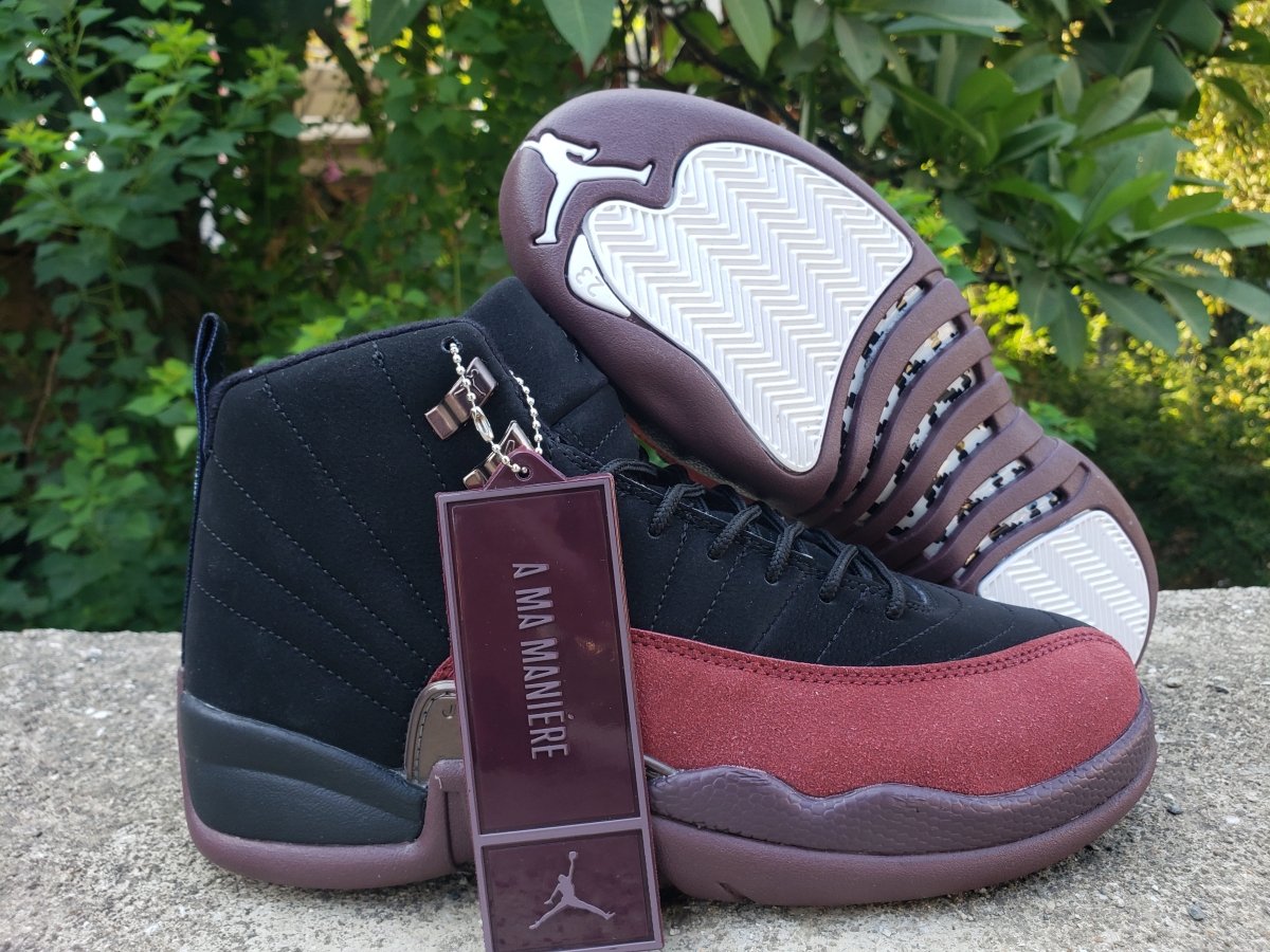 JORDAN 12 RETRO x À MA MAINIERE NOIR 