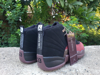 JORDAN 12 RETRO x À MA MAINIERE NOIR 