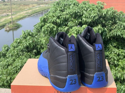 JORDAN 12 RETRO x BLACK GAME ROYAL 
