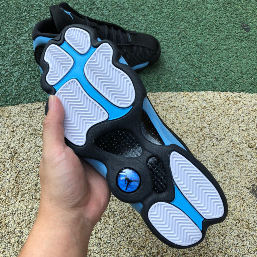 Jordan 13 « Noir/Bleu universitaire »