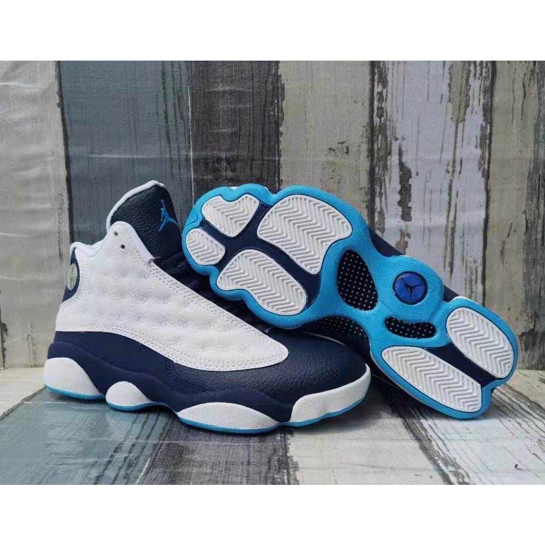 JORDAN 13 RETRO x OBSIDIAN POWDER BLEU BLANC 