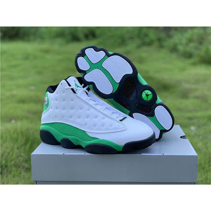 JORDAN 13 x BLANC VERT PORTE-BONHEUR 