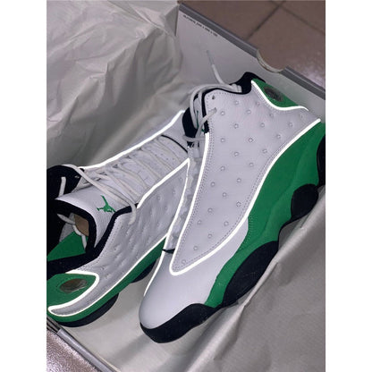 JORDAN 13 x BLANC VERT PORTE-BONHEUR 