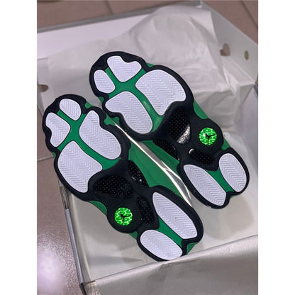 JORDAN 13 x BLANC VERT PORTE-BONHEUR 