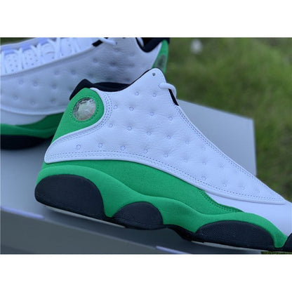 JORDAN 13 x BLANC VERT PORTE-BONHEUR 