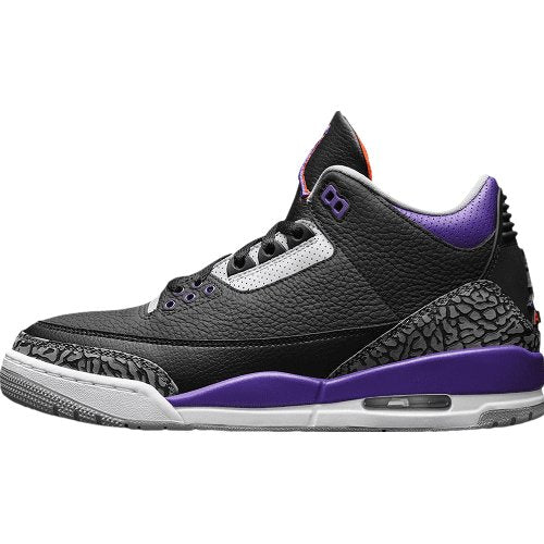 JORDAN 3 RETRO x BLACK COURT VIOLET 