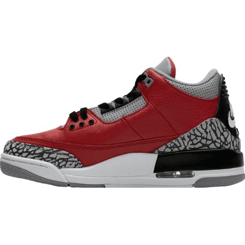 JORDAN 3 RETRO x SE UNITED ROUGE FEU 